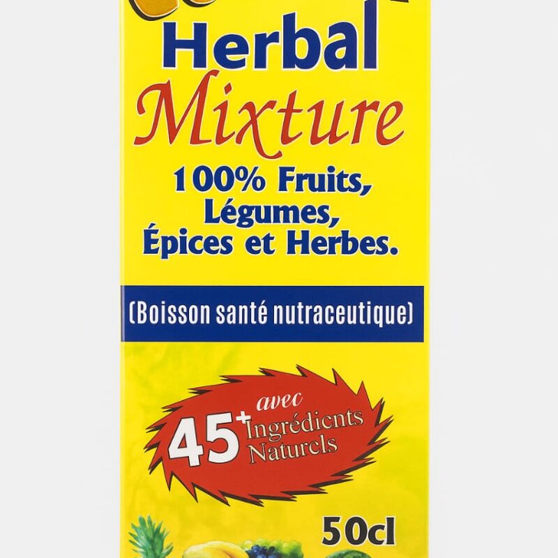 Golden Herbal Mixture (Pack of 6 bottles of herbal drink and one bottle of eye drop)